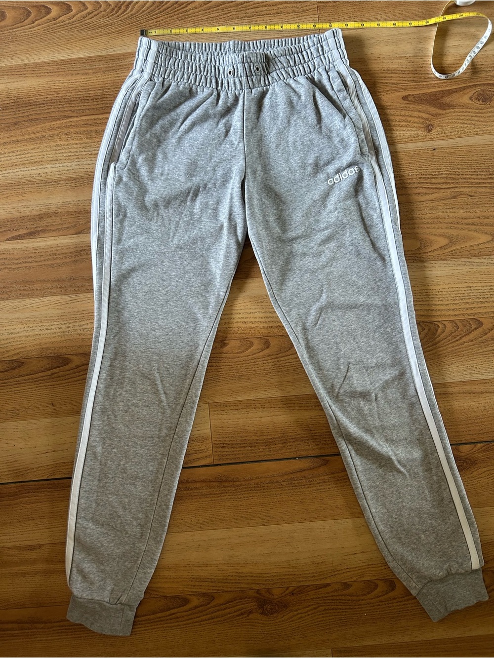 Adidas Gray Slim Jogger Sweatpants